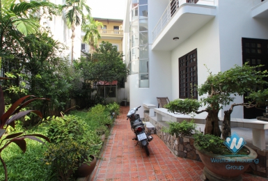 Garden house for rent in To Ngoc Van St, Tay Ho, Ha Noi